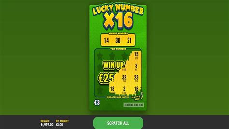 Jogar Lucky Number X16 no modo demo